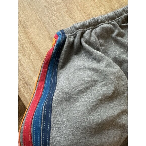 Aviator Nation 5 STRIPE SWEATPANTS - HEATHER GREY Size XS - Picture 10 of 12